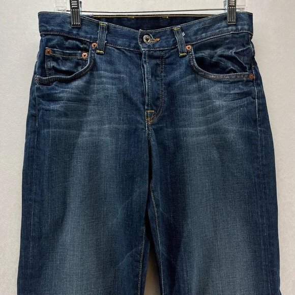 Lucky Brand Jeans Womens 4/27 Victory Rider Bootcut Stretch Medium Washed Blue - Picture 2 of 13